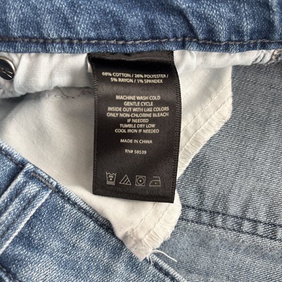 Kut From the Kloth Womens Size 6 Katy Boyfriend Jeans Distressed Light Wash - Picture 5 of 12